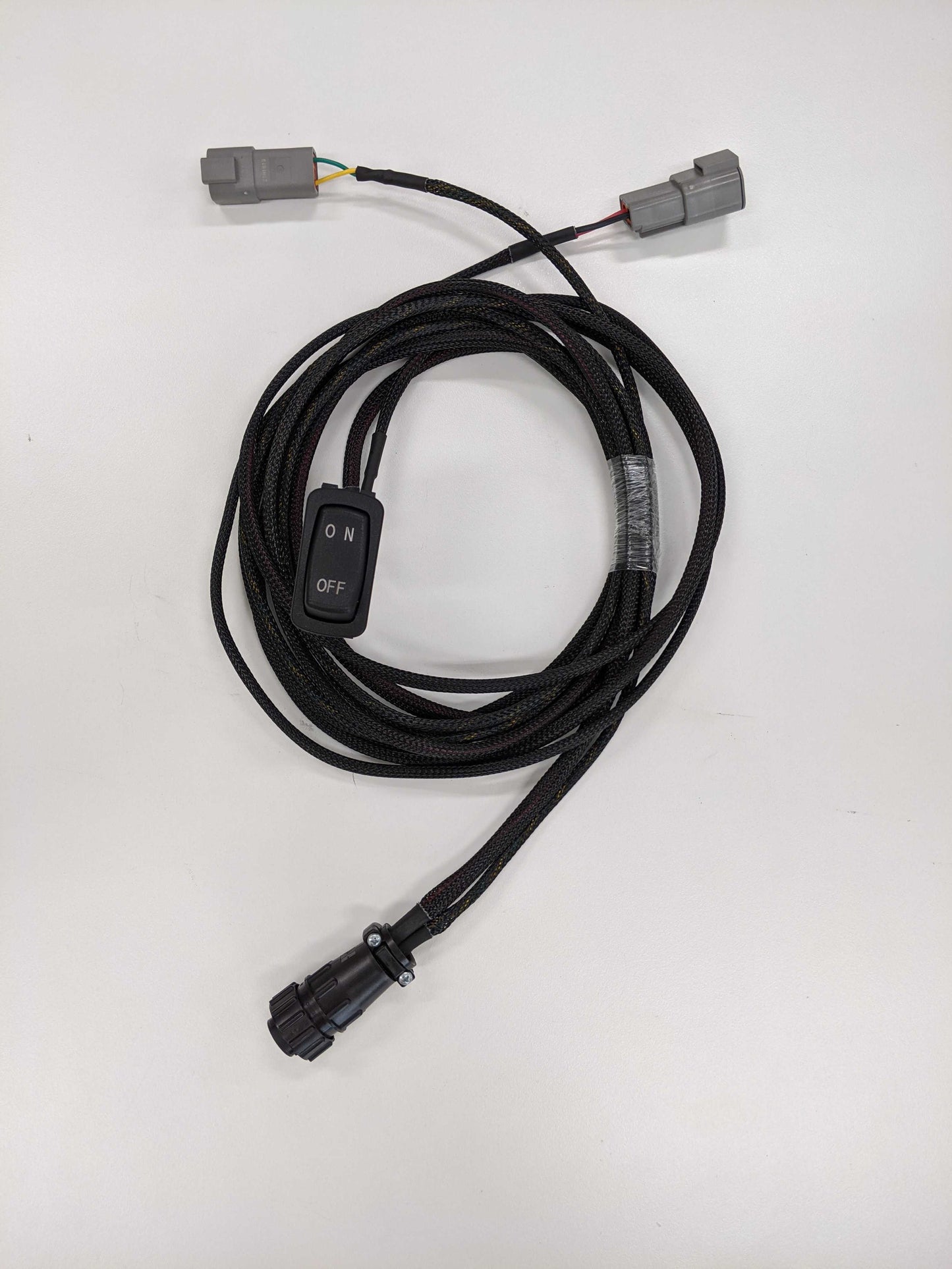 【補修部品】操舵モータースイッチ(黒オンオフ)